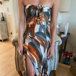 Strapless Maxi dress from Red Dress Boutique!